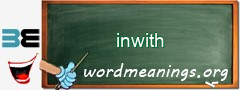 WordMeaning blackboard for inwith
